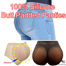 Brief Silicone Pads Butt and Hip Enhancer BOOTY Pads Panty Push Up Best ... - $20.43
