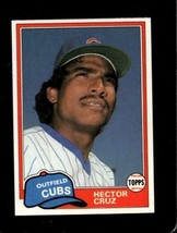 1981 Topps Traded #750 Hector Cruz Nmmt Cubs *X73932 - £0.96 GBP