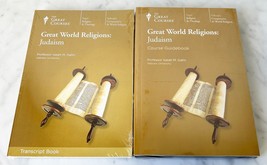 Great Courses Great World Religions-Judaism DVDs-Guidebook-Transcript Bo... - $37.95