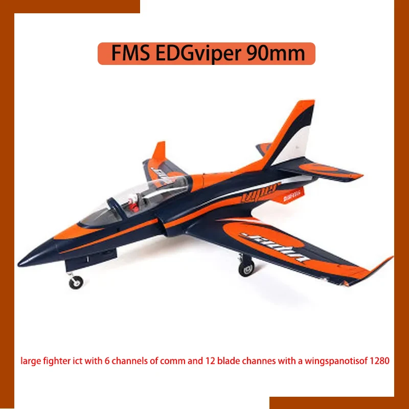FMS RC Airplane 90mm Super Viper PNP Ducted Fan EDF Jet 6ch With Flap Wi... - $1,090.47+