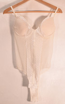 La Perla Womens Lace Shape Bodysuit White 34 - £77.32 GBP