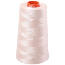 Aurifil 2000 - Light Sand - Mako 50 Wt 100% Cotton Thread, 6,452 Yard Cone - £60.10 GBP