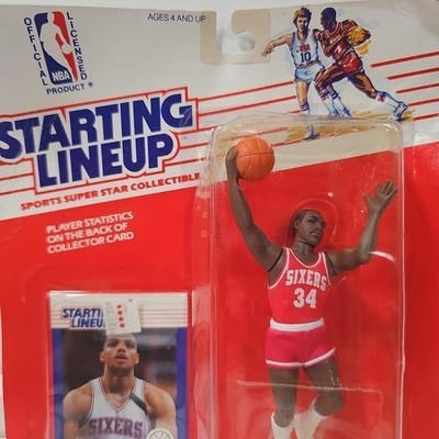 1988 – Charles Barkley – Kenner NBA Starting Lineup with Collectible Card Item image 4