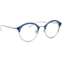 Warby Parker Eyeglasses Saylor 4708 Shoreline Crystal/Silver Round 47[]22 140 - £59.82 GBP