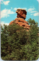 Old Scotchman in the Garden of the Gods Pikes Peak Region Colorado Postcard - £20.35 GBP