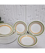 12 Vintage Italian Soup Bowls Levostoviglie 70s Retro Ceramic Rare Made ... - $1,489.08 MXN