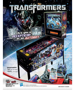 Transformers Pinball FLYER Original 2011 NOS Game Artwork Sheet Space Age - £15.52 GBP