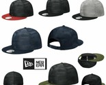 New Era ® Camo Flat Bill Snapback Cap NE407 Brand New - $13.58