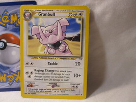 2000 Pokemon Card #37/111: Granbull, Neo Genesis - $5.00