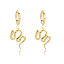 Earrings For Women Stainless Steel Drop Earring Fashion Rock Animal Bohemian Jew - £10.53 GBP
