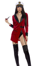 Sexy Forplay Editor In Chief Hefner 5pc Velvet Costume 553142 - £63.26 GBP