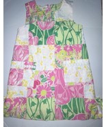 Lilly Pulitzer Girls Shift Dress Size 4 Multicolor Tropical Floral - Cut... - $494.26 MXN
