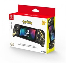 Hori Split Pad Pro Controller Pokemon Pikachu Black and Gold for Nintendo Switch - £53.09 GBP