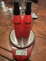 Lot 2 Keratin Obsessed Multi-Benefit Treatment Spray Keratin Complex 5 Ounce/10 - $23.75