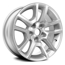 Wheel For 13-16 Chevrolet Malibu 17x8 Alloy 5 V Spoke Silver 5-120mm Offset 41mm - £245.31 GBP