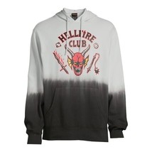 Stranger Things Men&#39;s Hellfire Club Pullover Hoodie, Charcoal Size L(42/44) - £29.74 GBP