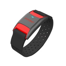 Heart Rate Monitor Armband, Bluetooth Ant+ Optical Heart Rate Sensor Arm Band, R - £58.18 GBP