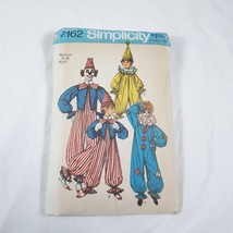 7162 Simplicity Adult Med 36-38 Clown Costume Sewing Pattern Vintage - £16.32 GBP