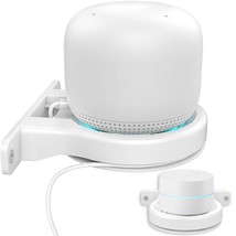 Google Wifi Wall Mount Abs Bracket Holder Shelf For Google Nest Wifi Router And  - £17.52 GBP