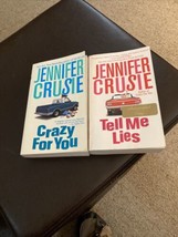 Two Jennifer Cruisie Books Crazy For You &amp; Tell Me Lies - £6.14 GBP
