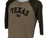Nike Texas Rangers Adult Ladies Large Raglan T Shirt MLB Baseball Milita... - $14.39