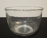 Sunbeam Mixmaster Model 2366 Small 6.5&quot; Mixing Bowl Fits Clear Glass 6.5... - $23.21