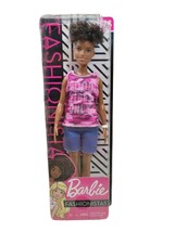 Barbie FashIionistas African American Doll 128  Mattel Good VibesDamaged Package - £12.98 GBP