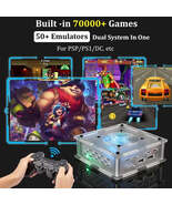 Retro mini video game console with dual systems of PSP/N64 for TV - $134.18 CAD+
