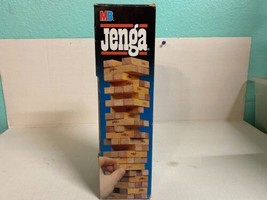 JenGa A Milton Bradley Game For Any Number Of Players 1986 #4793 54 Pc P... - £10.12 GBP