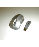 MICROSOFT MODEL 1054 USB 3 BUTTON SCROLLING WHEEL WIRELESS MOUSE &amp; USB P... - $13.04 CAD
