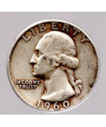 Estate Find - 1960 Washington Quarter -silver - $12.00