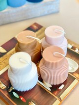 Sleek Ribbed Candle Pedestal - $790.80 MXN