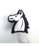 Jibbitz Mustang Horse Mascot Crocs Brand Authentic Shoe Charm White Reti... - £24.22 GBP