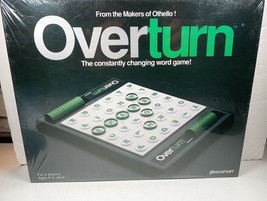 OVERTURN WORD BOARD GAME BY PRESSMAN MAKERS OF OTHELLO VINTAGE 1993 NEW ... - $29.69