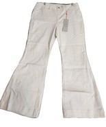 Laurie Felt Silky Flare Leg Jeans Womens SZE XLP (38) White Denim Stretc... - $458.89 MXN