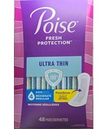 POISE FRESH PROTECTION ULTRA THIN MODERATE LONG ABSORBERNCY 48 PADS NEW - €22,52 EUR POISE FRESH PROTECTION ULTRA THIN MODERATE LONG ABSORBERNCY 48 PADS NEW - €22,52 EUR