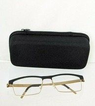 Brand New Authentic LINDBERG Eyeglasses 9816 Color Matte Black Gold 9816... - £350.56 GBP
