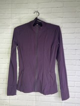 Athleta Shanti Salutation Activewear Jacket Powervita Agate Purple Women... - £27.17 GBP