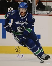 Henrik Sedin Signed 16x20 Vancouver Canucks Photo JSA - $96.99