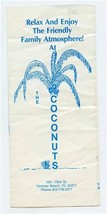 The Coconuts Beach Resort Brochure and more Holmes Beach Florida - £21.96 GBP