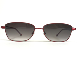 Vintage la Eyeworks Sunglasses GET GOING 504 Red Rectangular Frames Gray... - £54.78 GBP