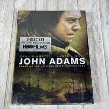 John Adams (DVD, 2008, 3-Disc Set) Paul Giamatti New Sealed! - $9.99