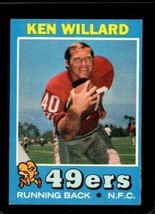 1971 Topps #129 Ken Willard Exmt 49ERS *X41038 - £3.09 GBP