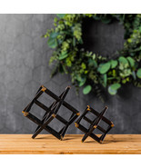 Modern Metal Star Sculpture (Set of 2) - $1,088.98 MXN
