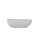 65&quot; Solid Surface Soaking Bathtub - Modern Freestanding Tub - £1,406.79 GBP