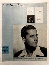 Hotel Nuevo Yorker Revista Febrero 6th-14th 1948 Marshall Barba Funda Gran Ads - £13.17 GBP