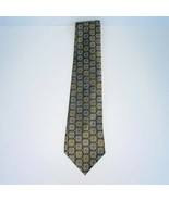 Burma Bibas Mens Tie Geometric Silk Extra Long - $22.49