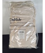 UnHide Small SQUISH Pillow Beige 10”x18&quot; Faux Fur - NEW in Sealed Bag - $751.74 MXN