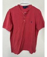 Polo Ralph Lauren Men’s Featherweight Mesh Red  Short Sleeve Polo Shirt ... - $22.99