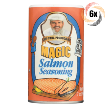 6x Shakers Chef Paul Prudhomme Magic Salmon Flavor Seasoning | 7oz - £32.37 GBP